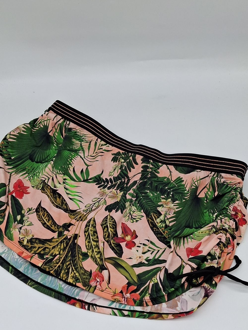 Cacique Havana Ruched Side Swim Skirt Multicolor 24